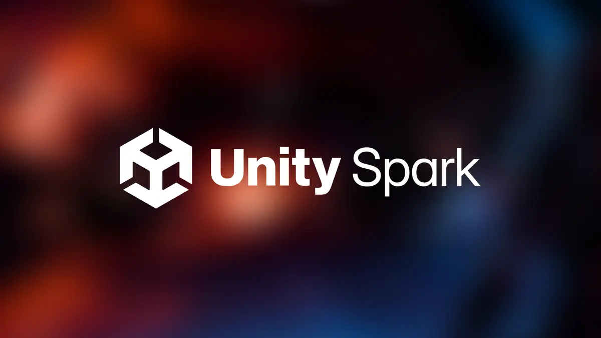 Identidade visual da parceria entre Google e Unity para criação de jogos com IA