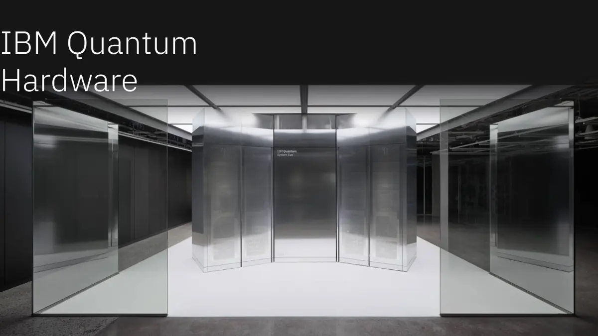 IBM Quantum System Two em instalação de computação quântica