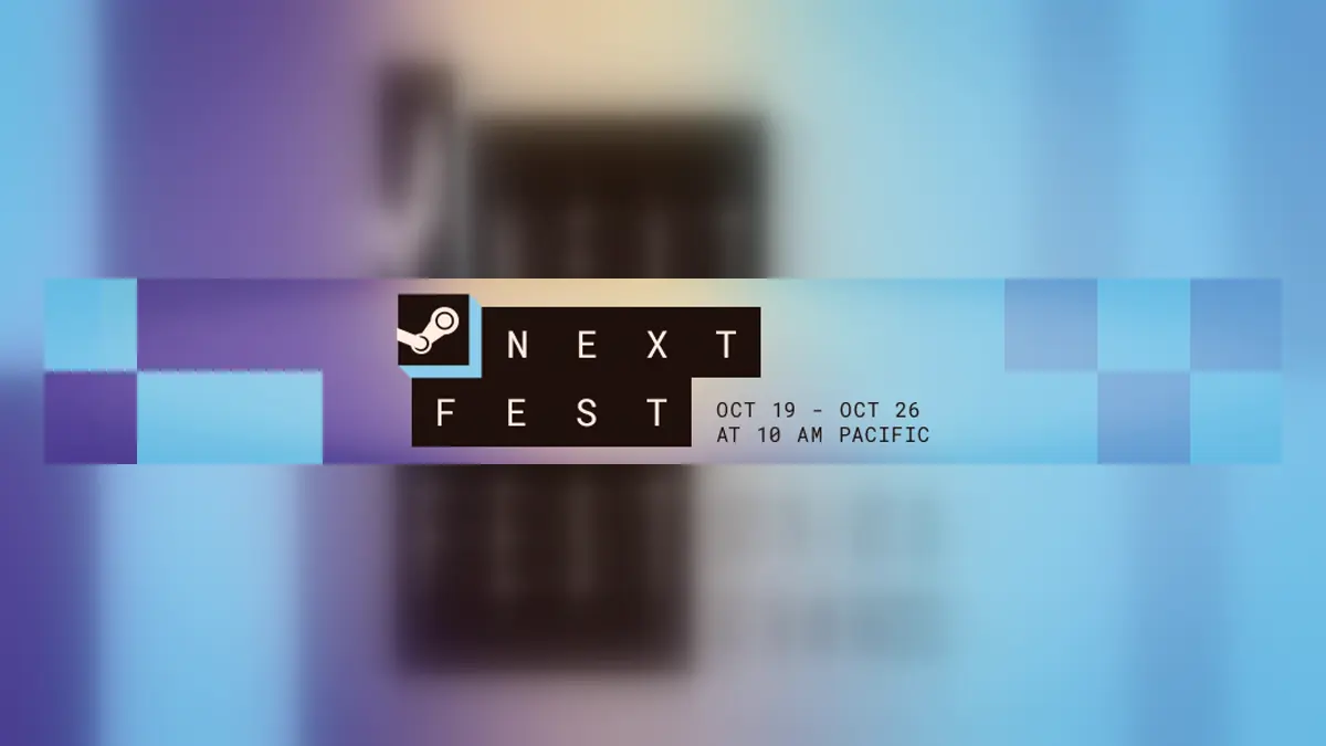 Banner oficial do Steam Next Fest de outubro de 2026
